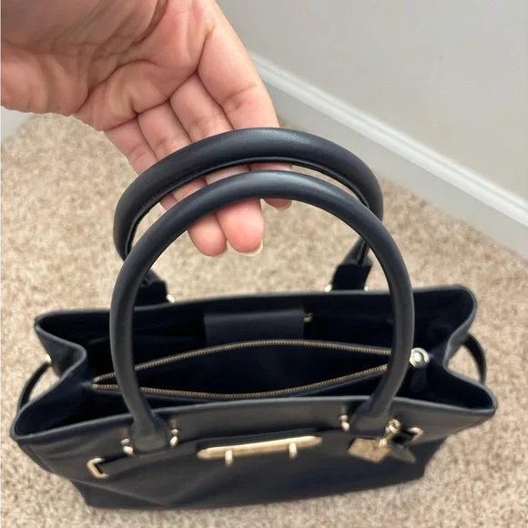 Coach Navy Blue satchel bag - Picture 8 of 16